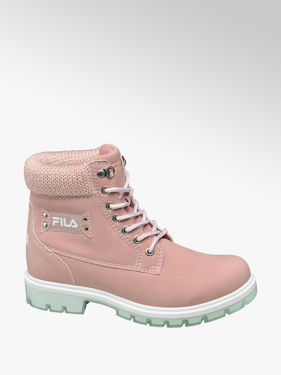 Schnürboots von Fila in rosa - DEICHMANN Schnürboots von Fila in rosa - DEICHMANN